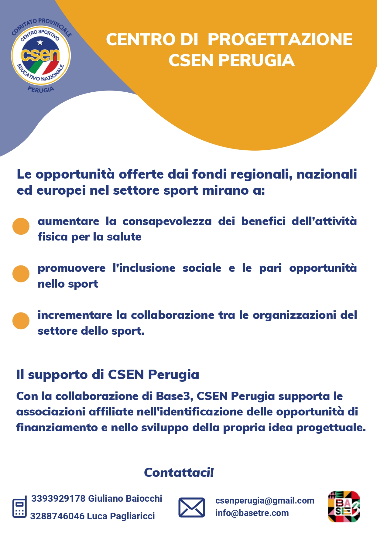 Centro di Progettazione CSEN Perugia