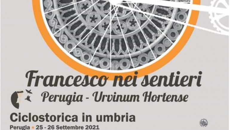 Francesco nei Sentieri Ciclostorica in Umbria domenica 26 settembre 2021