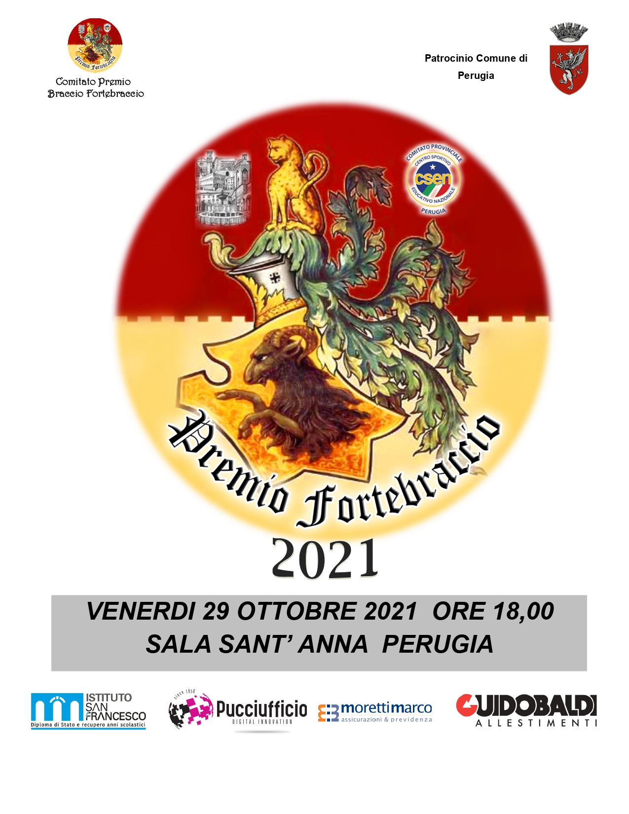 PREMIO BRACCIO FORTEBRACCIO 2021